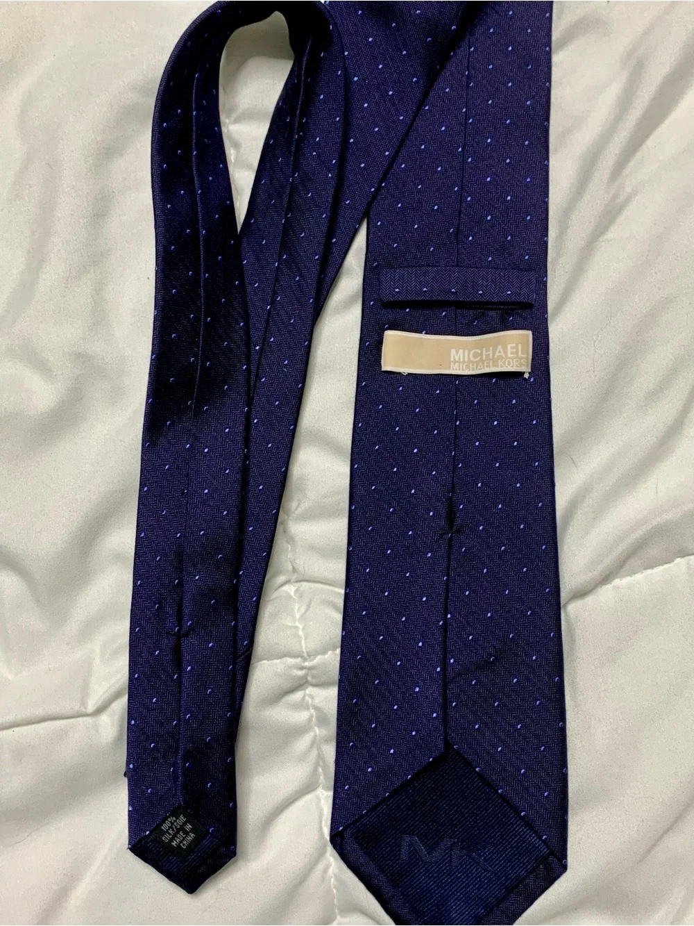 Designer Men's Tie Set - Navy, Dark Blue, Red
